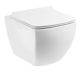 BelBagno CARINA Чаша унитаза подвесного, безободкового BB514CHR 