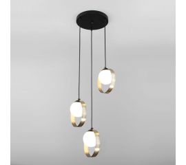 Eurosvet 50205/3 / подвесной светильник / черный/бронза a051774 