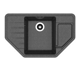 Dr.Gans Кухонная мойка Рио, цвет: черный 25.080.C0800.407 