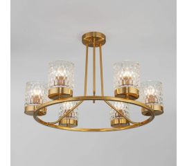 Eurosvet 60127 6 потолочный светильник латунь a057089 