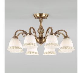 Eurosvet 60107 8 потолочный светильник античная бронза a045766 