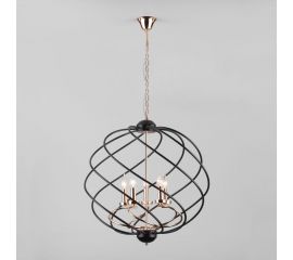 Eurosvet 60105 5 подвесной светильник черный a045704 