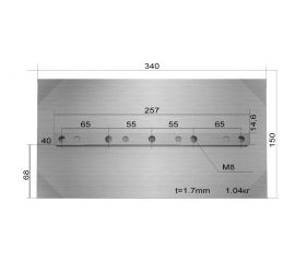 Лопасти 4 шт для DMD1000 ТСС 073118 