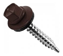 BEFAST Саморез с шайбой EPDM, RAL8017 5,5х25, нак. Сверло 3500 шт C80179253500S 