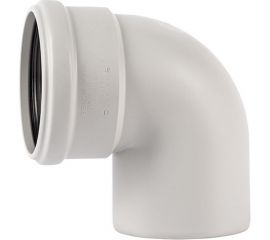 Отвод Ostendorf для бесшумной канализации 87 градусов, 110 мм 335140 