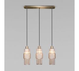 Eurosvet 50209 3 подвесной светильник бронза a055490 