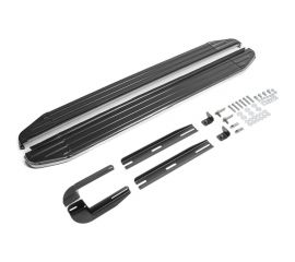 Rival Пороги на автомобиль Premium для Volvo XC90 I 2002-2014, 193 см, 2 шт., алюми A193ALP.5901.1 