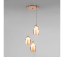 Eurosvet 50085 3 подвесной светильник золото a044661 