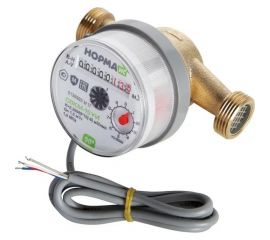 Счетчик воды Норма ИС СВКМ-15УИ 80 мм с комплектом присоединения 100084 