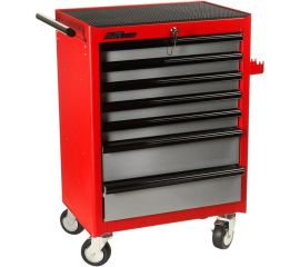 JTC Тележка инструментальная -3931 7 секций с набором инструментов 344 предмета JTC-3931+344 