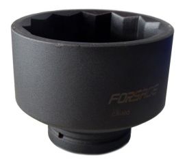 Головка ударная глубокая 12-гранная (65 мм; 1"") Forsage F-48810065 