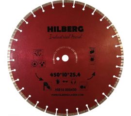 Hilberg Диск алмазный отрезной 45025,412Industrial Hard HI810 