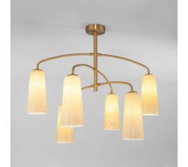 Eurosvet 70137 6 потолочный светильник латунь a057693 