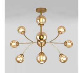 Eurosvet 30179 потолочный светильник матовое золото a057440 