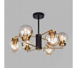 Eurosvet 70118/6 / потолочный светильник / черный a052239 