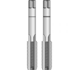 Набор метчиков из 2-х шт Bucovice Tools М 8 Шаг 1.25 мм HSS 140080 