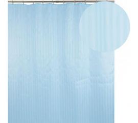 Штора для ванной Аквалиния Синяя 09.023А-06 
