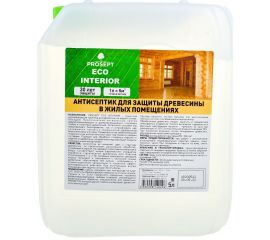 Антисептик для внутренних работ PROSEPT ECO INTERIOR Готовый состав 5л 014-5 