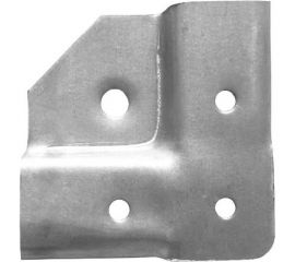 Краб-система Крепче Г-образный, оцинк., 20x20 мм, 20 шт. 2947706 