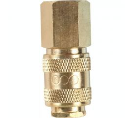 Разъемное соединение быстросъем мама - внутренняя резьба 1/2"", латунь ECO AB-F/FT12 