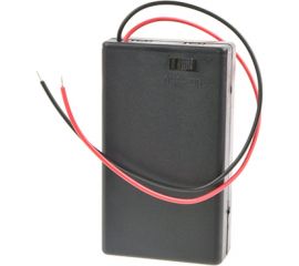 Отсек для элементов питания Robiton Bh3xAAA/switch с выключателем и двумя проводами PK1 16519 