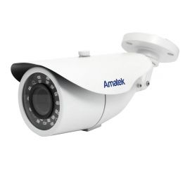 Мультиформатная уличная видеокамера Amatek AC-HS204V 2.8-12 мм 7000523 