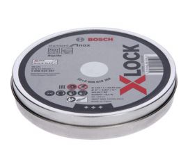 Отрезной диск по нержавеющей стали X-LOCK (125x1x22.2 мм; 10 шт.) Bosch 2608619267 