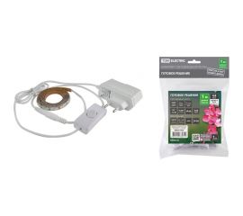 Комплект светодиодной ленты TDM SMD2835-60 LED/м-12 В-4,8 Вт/м-IP20-6000 К 1 м, 6 Вт SQ0331-0225 