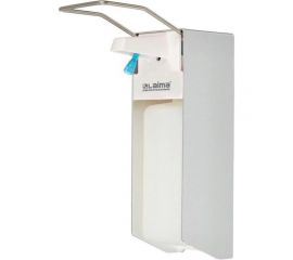 Диспенсер для дезинфицирующих средств LAIMA PROFESSIONAL наливной, с локтевым приводом, алюминий 1 л. 605707 