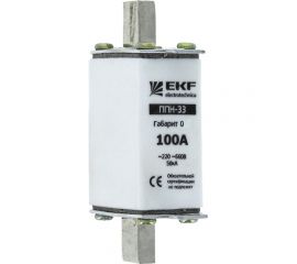 Плавкая вставка EKF ППН-33 160/16А габарит 0 EKF fus-33-0/160/16 