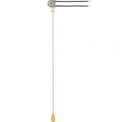 Сонетка-выключатель для бра с цепочкой TDM 3А, 250В, золото SQ1806-0226 