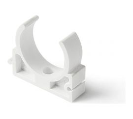 Одинарная опора PRO AQUA PP-R белая d-20 мм PA18008Pb 