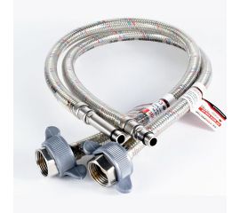 Подводка к смесителю PROFACTOR LUXE с полимерным покрытием, 1/2 х М10, пара, 40 см PF WFH 525.40 