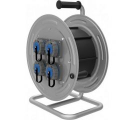 Удлинитель на металлической катушке ЭНАРГИТ МК5: КГ 3х2,5 ГОСТ, 90 метров, МК5-325-90К-4-67 