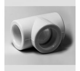 Переходной тройник ООО МультиМирПласт 25/20/25 белый ППР ТРК 25/20/25 