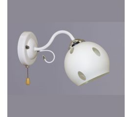 Бра РОССВЕТ 1х60ВтхE27 РС20879 WT+CR/1W 