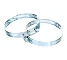 Хомуты Зубр ЭКСПЕРТ оцинкованные просечная лента 12мм 65-89мм 2 шт 37805-065-89-2 