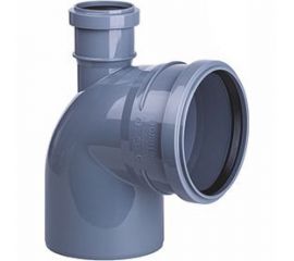 Отвод ООО МультиМирПласт 110/50/87.5 вверх ОТВ ВК 110/50/87.5 ВРХ 