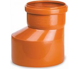 Переход ООО МультиМирПласт ПП 160/110 эксцентрический, SN2 рыжий ПРХ НК 160/110 SN2 