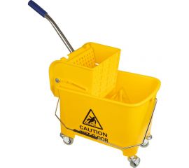 Пластиковое ведро с отжимом Baiyun 20 л., желтый AF08068-Y 