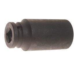 Головка торцевая 6-гранная ударная 27 мм, 1/2"", удлиненная L=80 мм ROCKFORCE RF-4458527 