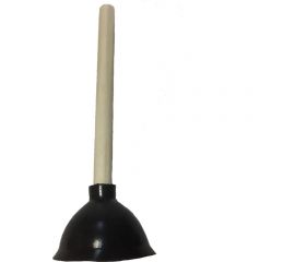 Конический вантуз СТМ малый, D110 мм, с деревянной ручкой, h-290 мм SIWCFCH4 