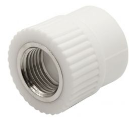 Комбинированная муфта VRT внутренняя, 25х1/2"", EVER plast, белый 538227 