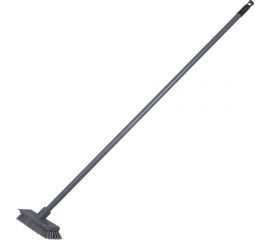 Щетка-скрабер для пола с рукояткой Econova 120 см (Серый) F243/711 