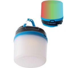 Кемпинговый походный фонарь КОСМОС теплый свет плюс мультиколор 2Вт/3xAAА/ABS-пластик, KOC602B 
