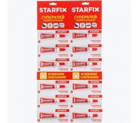 Универсальный Суперклей STARFIX 3 г х 12 штук SM-42379-1 