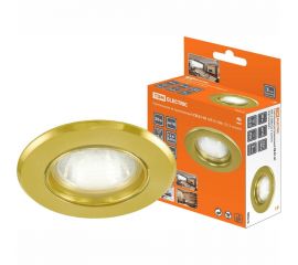 Встраиваемый светильник TDM СВ 01-01 MR16 50Вт G5.3 золото SQ0359-0021 