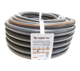 Поливочный армированный шланг Berginflex ПВХ, 4-слойный, 3/4"", 25 м PVC-N-19B 