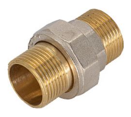 Соединитель СТМ с накидной гайкой, прямой, 1/2"", штуцер-штуцер CRSAM012 