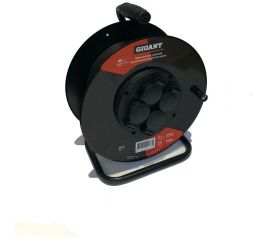 Силовой удлинитель Gigant на металлической катушке КГ 3x1,5 50 м 80078 